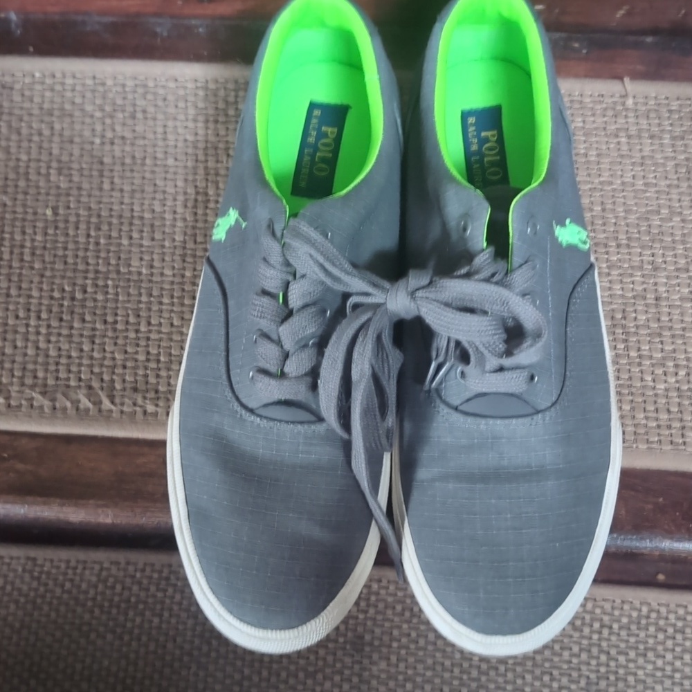 Polo Ralph Lauren Vaughn Matte Ripstop Sneakers Men's Size 10-D